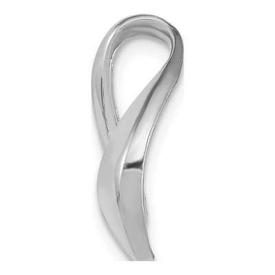 14K White Gold for Omega Slide Pendant – view 3
