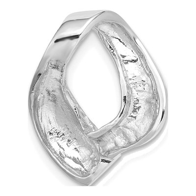 14K White Gold for Omega Slide Pendant – view 4