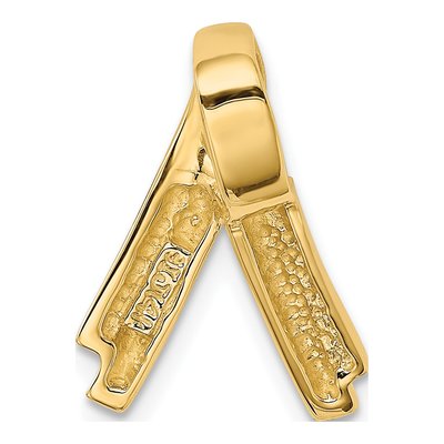 14K Yellow Gold for Omega Slide Pendant – view 4