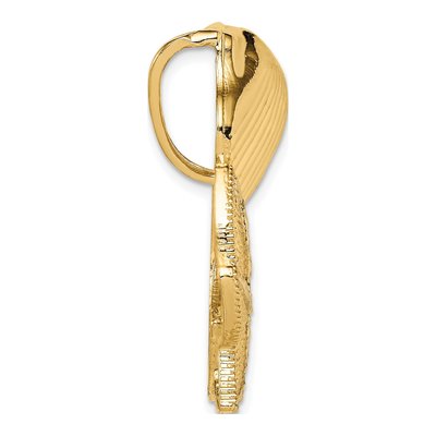 14K Yellow Gold Beach Slide Pendant – view 3