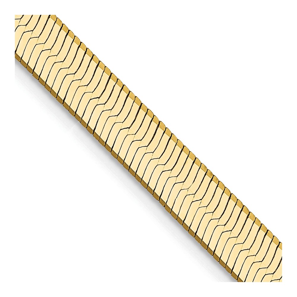 14K Yellow Gold 5mm Herringbone Chain