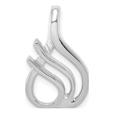 14K White Gold for Omega Slide Pendant