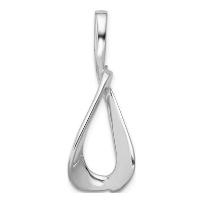 14K White Gold Fits Up to Regular Slide Pendant