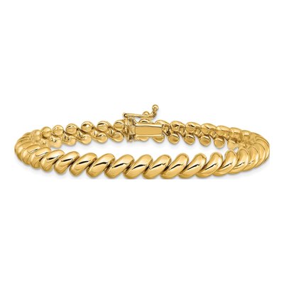 14K Yellow Gold San Marco Bracelet – view 4