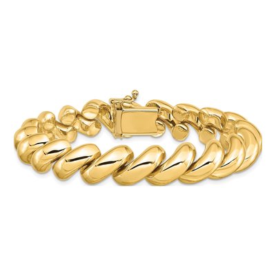 14K Yellow Gold San Marco Bracelet – view 4