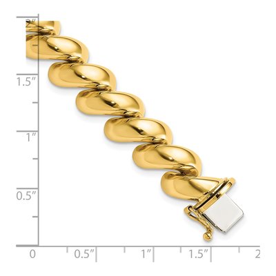 14K Yellow Gold San Marco Bracelet – view 5