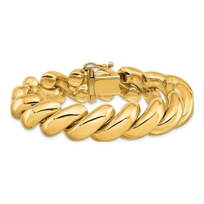 14K Yellow Gold San Marco Bracelet – view 4