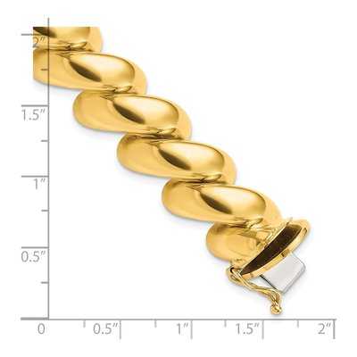 14K Yellow Gold San Marco Bracelet – view 5
