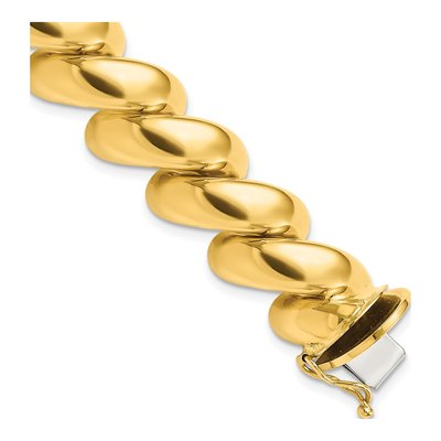 14K Yellow Gold San Marco Bracelet
