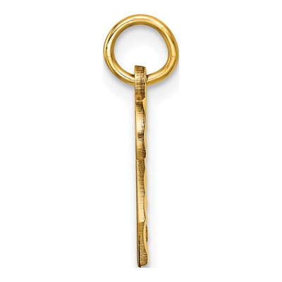 14K Yellow Gold Small Number 2 Charm – view 3