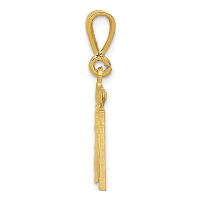 14K Yellow Gold Number 11 Charm – view 3