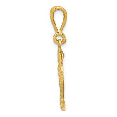 14K Yellow Gold Number 22 Pendant – view 3