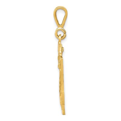 14K Yellow Gold Number 24 Charm – view 3