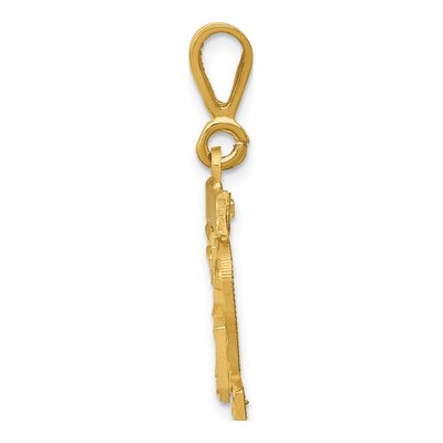 14K Yellow Gold Number 32 Charm – view 2