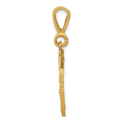 14K Yellow Gold Small Number 36 Pendant – view 2