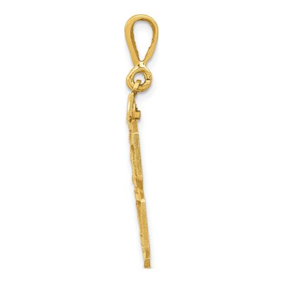 14K Yellow Gold Number 78 Charm – view 2
