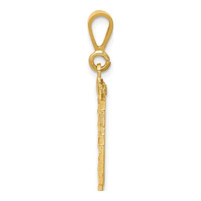 14K Yellow Gold Number 96 Charm – view 2