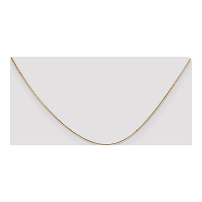 14K Yellow Gold 0.65mm Round Snake Chain – view 6