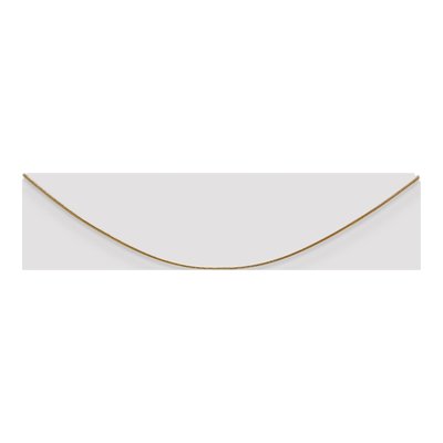 14K Yellow Gold 0.8mm 8mm Round Snake Chain – view 4