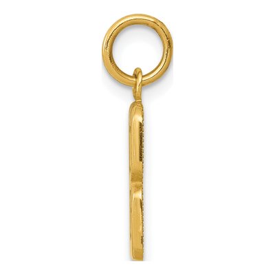 14K Yellow Gold Number 8 Charm – view 3