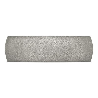 Stainless Steel 7mm Wedding Band – view 5