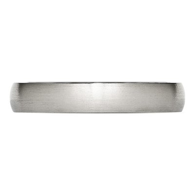 Stainless Steel 4mm Comfort-Fit Wedding Band – view 6