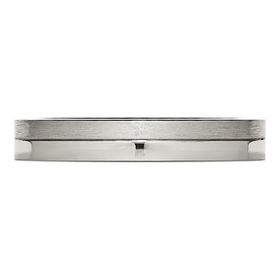 Stainless Steel 4mm Wedding Band – view 4