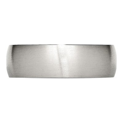 Stainless Steel 7mm Comfort-Fit Wedding Band – view 6