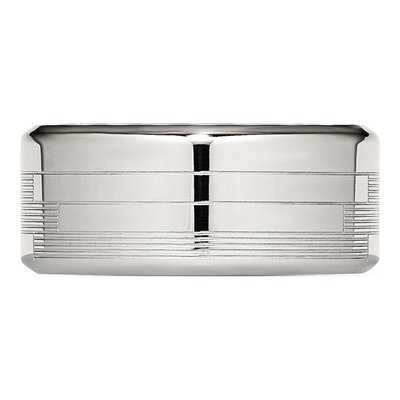 Stainless Steel 9mm Textured Band – view 4