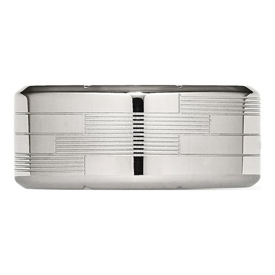Stainless Steel 9mm Textured Band – view 5