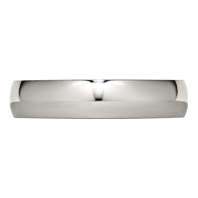 Stainless Steel 5mm Comfort-Fit Wedding Band – view 5
