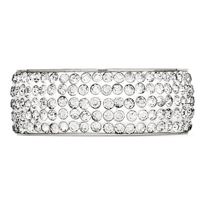 Stainless Steel Crystal Eternity Band – view 4