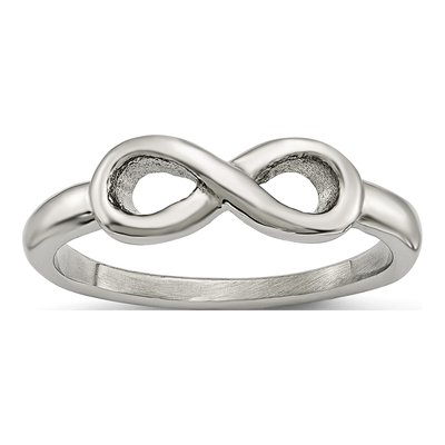 Stainless Steel Infinity Ring