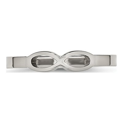 Stainless Steel Infinity Symbol Ring – view 4