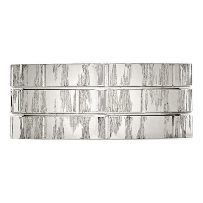 Stainless Steel CZ Wedding Band – view 3