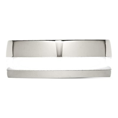 Stainless Steel 9mm Ceramic Inlay Wedding Band – view 4