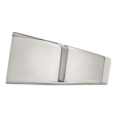 Men's Stainless Steel Crystal Signet Ring – view 4