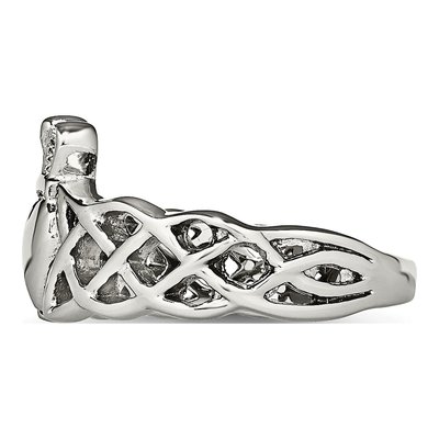 Stainless Steel Claddagh Ring – view 5