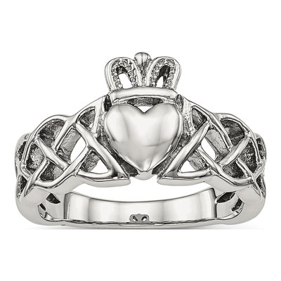 Stainless Steel Claddagh Ring