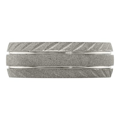 Stainless Steel 8mm Wedding Band – view 3