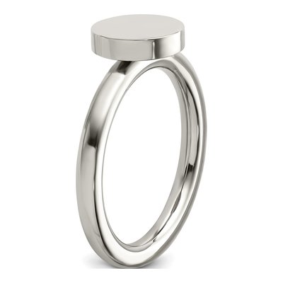 Stainless Steel Circle Ring – view 8