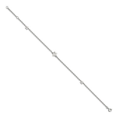 Stainless Steel Star Anklet – view 4