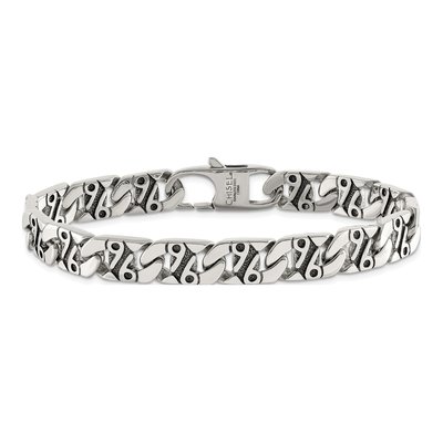 Stainless Steel Fancy Link Bracelet – view 5