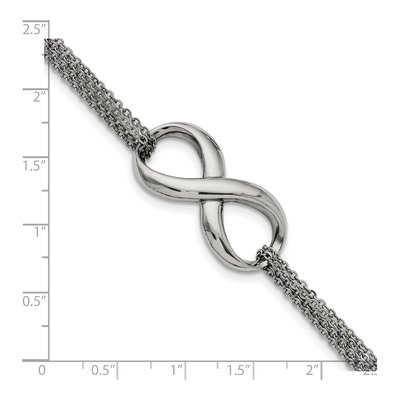 Stainless Steel Infinity Bracelet – view 6