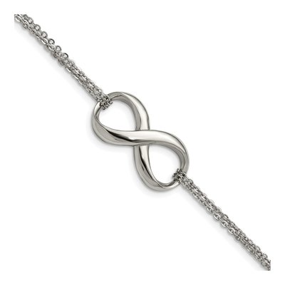 Stainless Steel Infinity Bracelet