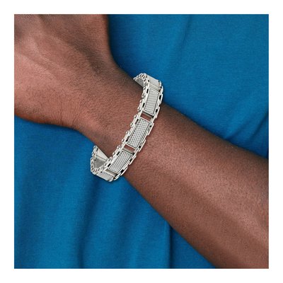 Stainless Steel Carbon Fiber Bracelet – view 7
