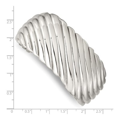 Stainless Steel Cuff Bracelet – view 4