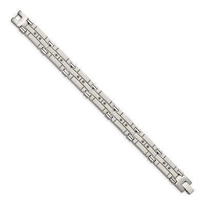 Stainless Steel CZ Bracelet – view 3