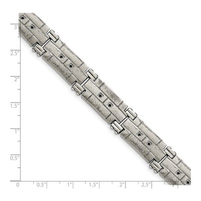 Stainless Steel CZ Bracelet – view 5