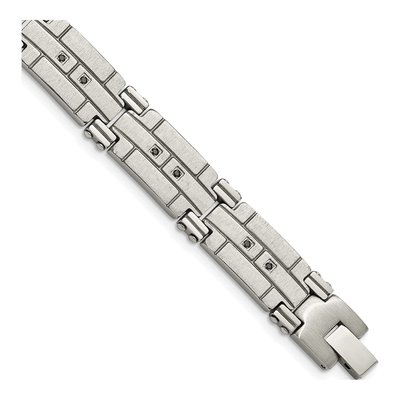 Stainless Steel CZ Bracelet